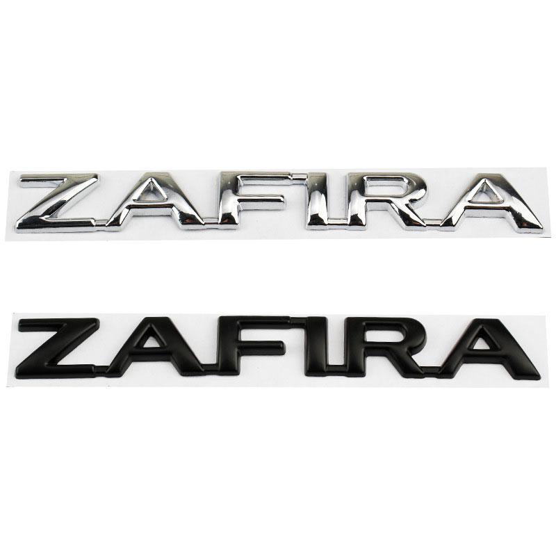 ZAFIRA Beschriftung Heck-Hecklogo Autoaufkleber für Opel ZAFIRA Emblem Karosserie-Umbau Heckklappen-Emblem Autozubehör Aufkleber zur Dekoration