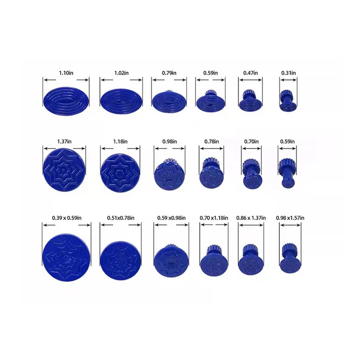 Dent Repair Kit Car Puller Tools Workshop Pdr Paintless For Automotive Desolladura Machine Panel Beating Auto Body Special Tool EU-Head