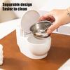 Toilet Cat Water Bowl Toilet-Shaped Funny Pet Bowl Stainless Steel Bowl Water Dispenser Hilarious Bowl Attracts Your Cat Drink More Water for Indoor