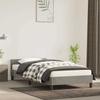 VidaXL Bed Frames with Headboard Slat Base Upholstered Bed Slat Frame Single Bed Adult Bedroom Interior Grey 347555