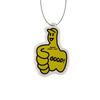 Swing Hand Car Rearview Mirror Fashion Pendant Car Decoration Aromatherapy Auto Ornament Accessories Hanging Charm