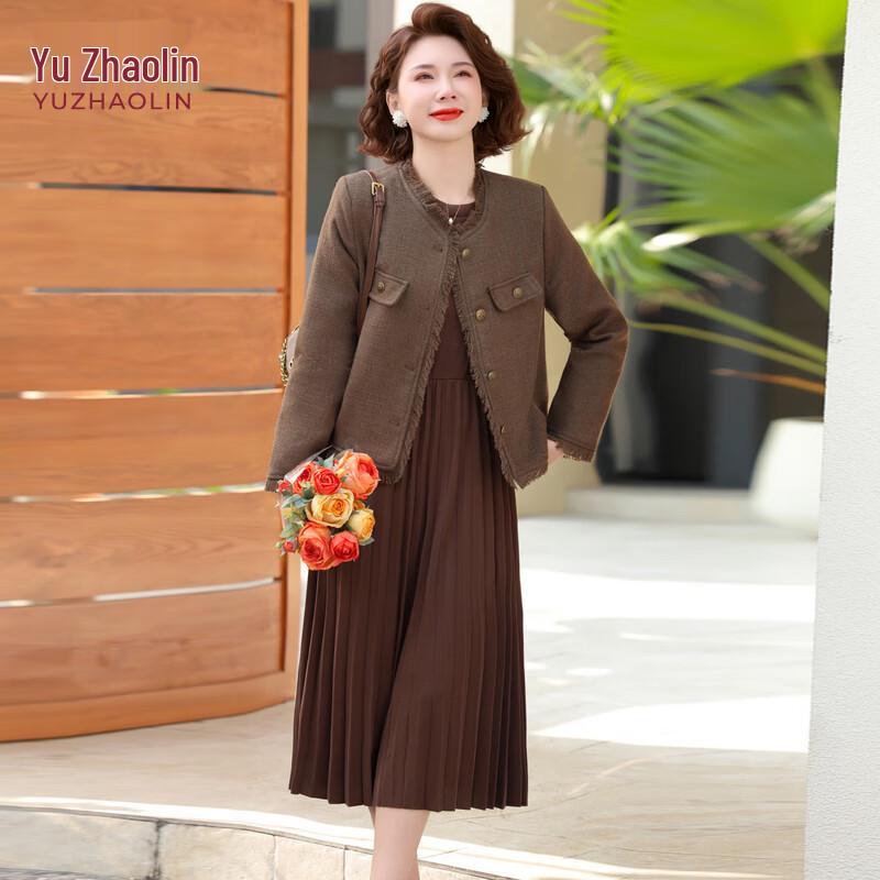 

YUZHAOLIN Women s Short Coat & Top Set 5XL