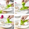 5pcs Multi-Functional Garlic Press, Ginger Grinder, Grater, Slicer, Cutter - Premium Kitchen Cooking Tool Utensils with Easy Planer