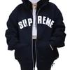 Promi-Stil 2025 SUPREME Buchstaben Damen Reißverschluss Hoodie Strickjacke