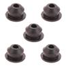 Bike Frame Grommet Insert for Cable Ports Black Push-Fit Rubber Trim for Entry Hole Care and Daily Upkeep Part