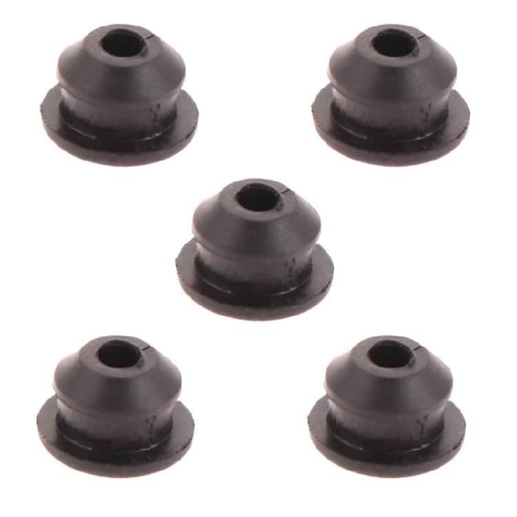 Bike Frame Grommet Insert for Cable Ports Black Push-Fit Rubber Trim for Entry Hole Care and Daily Upkeep Part