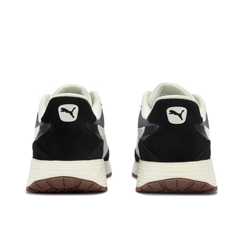 Puma Runtamed Bequeme Vielseitige Langlebige Low-Top Lifestyle Freizeitschuhe Unisex Sneaker Grau Weiß Schwarz 406019-06