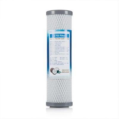 Wasserfilterkartusche CTO Kokosnussschalen-Aktivkohle-Reinigungskartusche für 10-Zoll-Filter