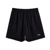 Li-Ning Round Neck Simple Versatile Short Sleeve Loose Comfortable Sports Suit Men Sportswear Black W663-1+V157-1