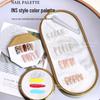 Nordic Marble Nail Art Mixing Palette - Multifunctional Ceramic Tool for Polish and Gel