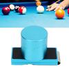 Magnetic Billiard Chalk Holder Aluminium Alloy Round Snooker Cue Chalk Box with Fixed Clip Portable Billiard Accessories