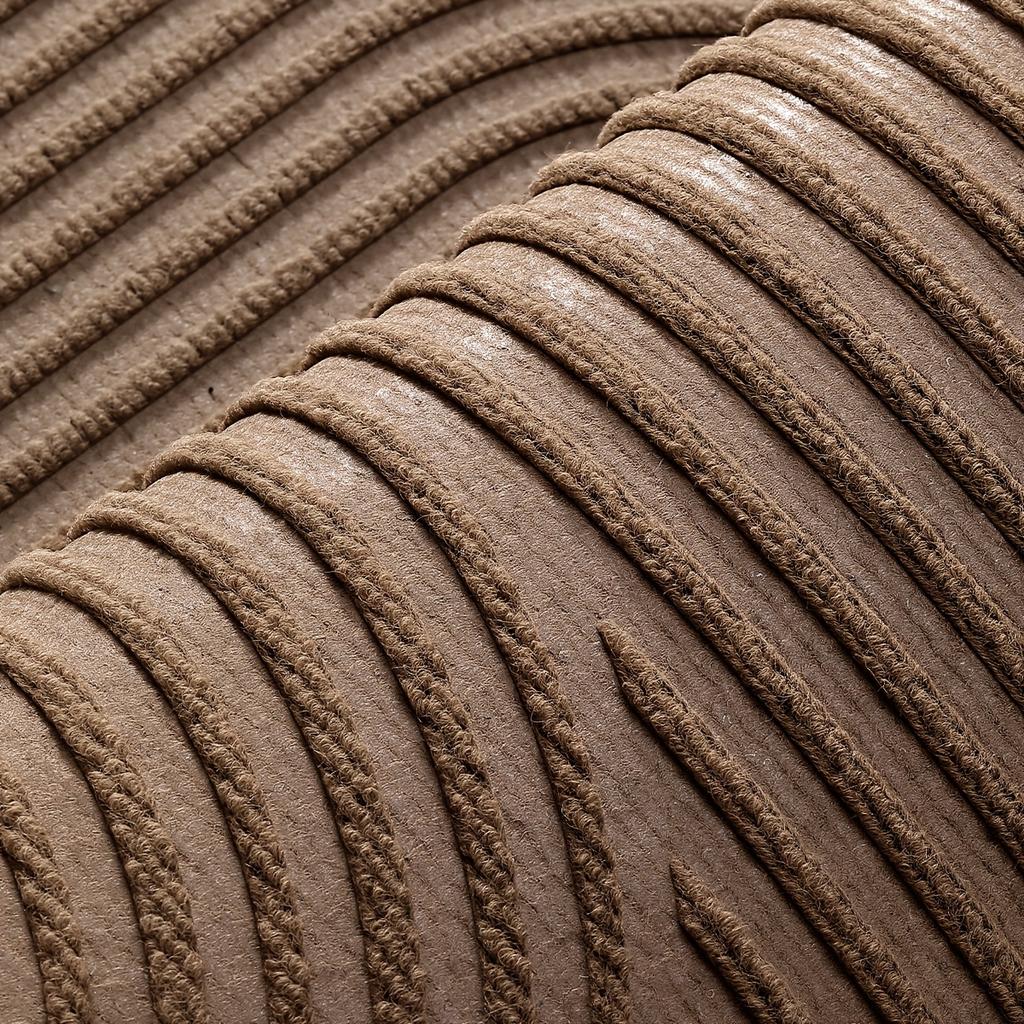 1 Stück Gestreifte Fußmatte - Rutschfeste Flache Eingangsmatte, Gestreifte Innen-/Außenmatte für Haustür, Terrasse, Handwaschbare -ähnliche Matte