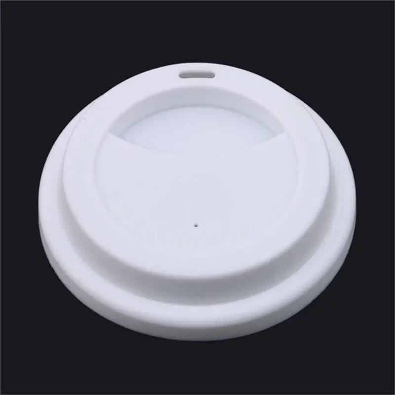 Tea Coffee Sealing Lid Caps Silicone Insulation Leakproof Cup Heat Resistant Anti-Dust Mug Cover Home Supplies Kitchen