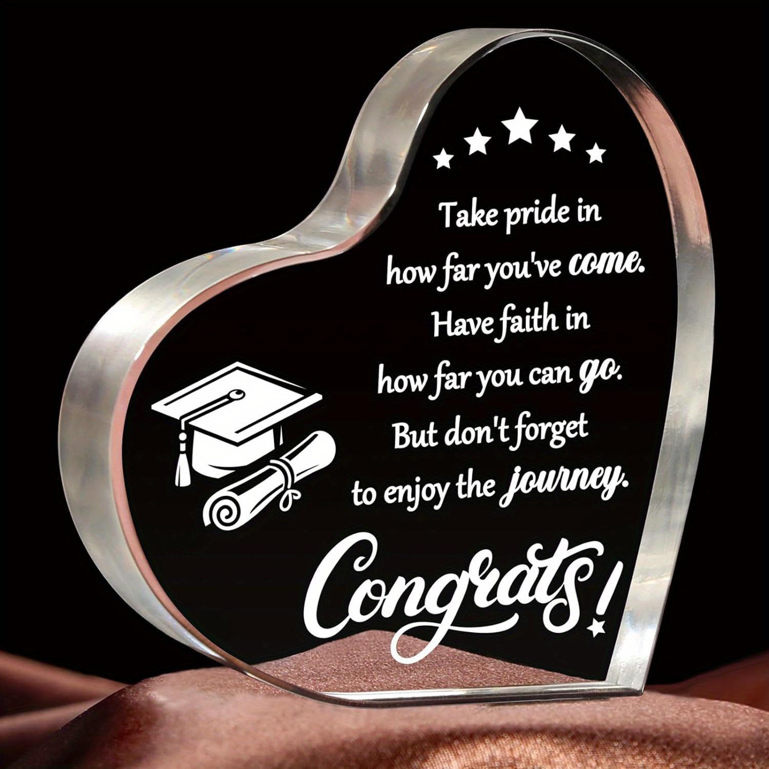 

2D Flat Acrylic Gift Decoration, Acrylic Logo Indoor and Outdoor Decoration - No Battery/electricity Required, Free Day Decoration, Shop Decoration, D 10*9cm