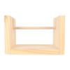 Horizontal Yarn Holder 20cm Spindle Length Increase Speed DIY Wooden Yarn Holder for Sewing