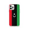 Coque Téléphone – Drapeau De La Libye – Compatible iPhone 12 Pro – Étui Souple – Résistant Et Antichoc - Silicone - Pixelforma