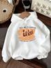 2025 Creative Print Hooded Sweatshirt - Casual Daily Wear