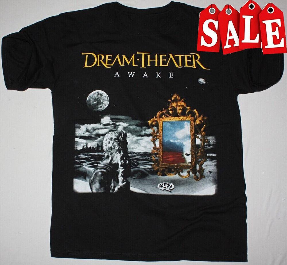 Dream Theater Awake Black For Men All Size S2345XL Tshirt Unisex T-Shirt L