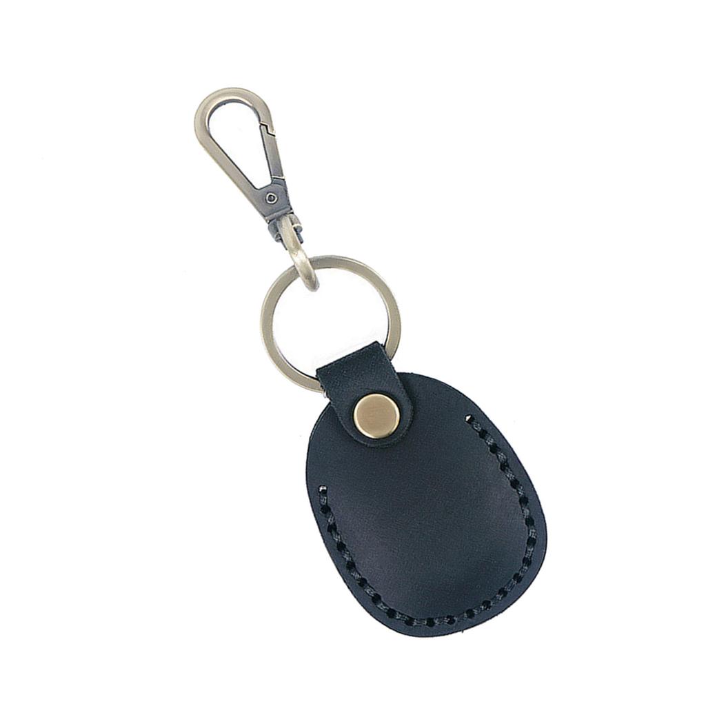 Sturdy PU Leather Keychain Pouches with Multilayer Slots Accessory for Business Professional and Student Daily Use