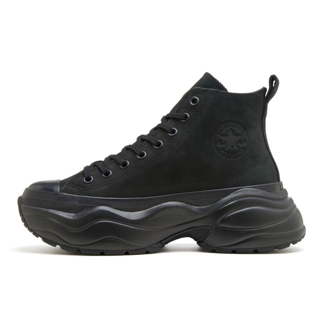ConveRse LeatheR As R  suRgetRaineR Hi 31313140 Blackmono