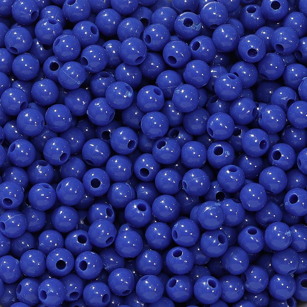10g/lot 4mm Multicolor Acrylic Round Shape Loose Spacer Beads for Diy Handmade Necklace Earring Jewelry Making Accessories