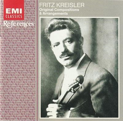 CD KREISLER, F. - Original Compostions & Arrange 077776470122 EMI Classics 1993 US Classical Used