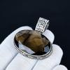 Smoky Topaz Pendant, 925 Sterling Silver Handmade Jewelry, Smoky Topaz Silver Pendant, Party Wear Jewelry For Women's, Pendant Valentine's Day Gift
