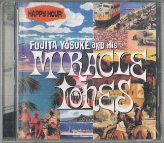

CD FUJITA YOSUKE & HIS MIRACLE TONES - Happy Hour HKCD1001 KENROAD MUSIC 2003 Japan Japanese Pop/Rock Used