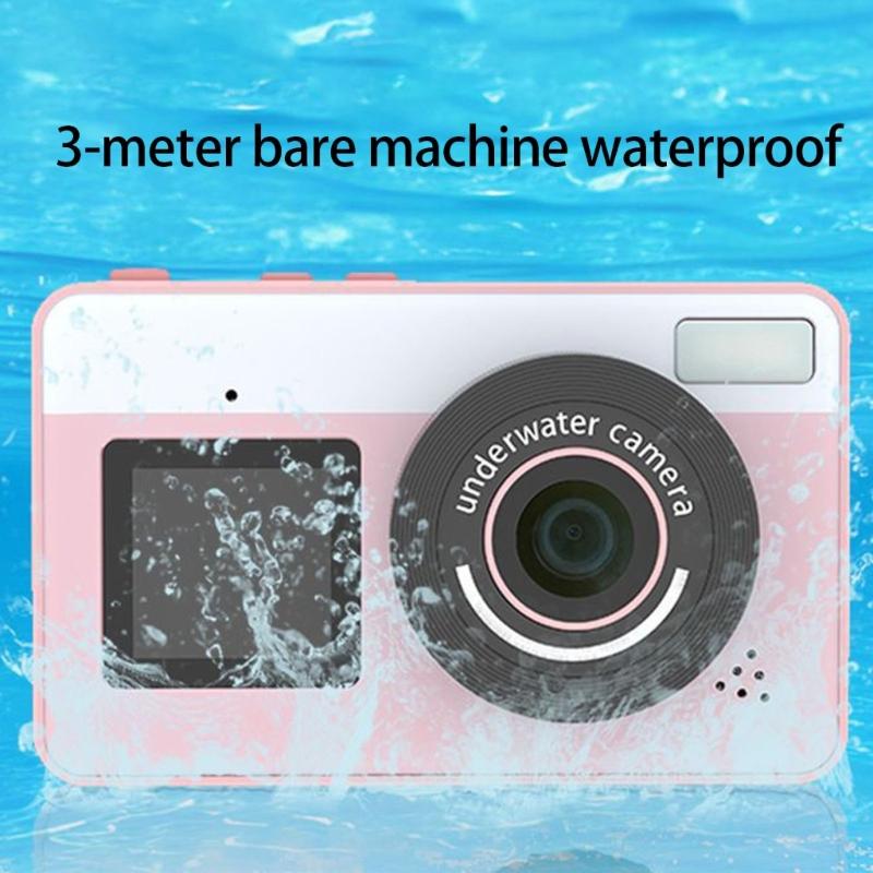 IP68 Waterproof Digital Camera 48MP High Resolution Underwater Photography 10ft Depth Lightweight Design for Snorkeling
