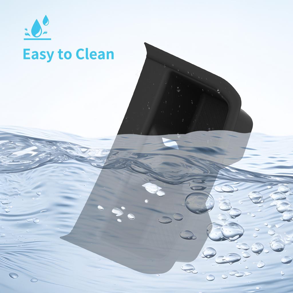 LUCKEASY for Kia Telluride 2027+ (2nd Gen) Water Cup Holder Armrest Rear Cup Holder Insert Car Cup Silicone Organizer Tidying