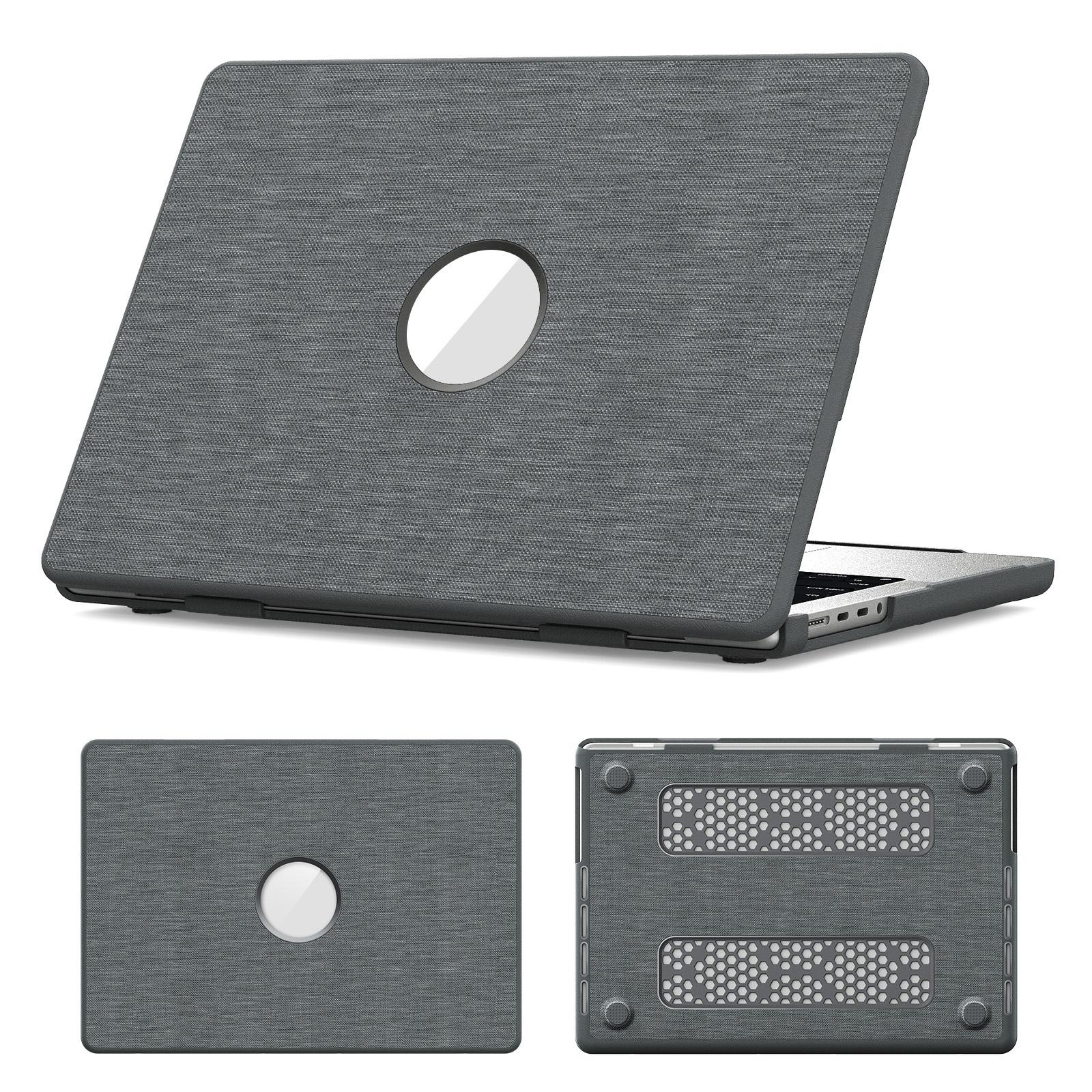 

Чохол для ноутбука для MacBook Pro 14 дюймів (2024)/(2023)/(2021 рік) (A2442 M1 Pro/M1 Max/A2779/M3 A2918 A2992/M4 A3112 A3185 A3401) Захисний чохол Grey