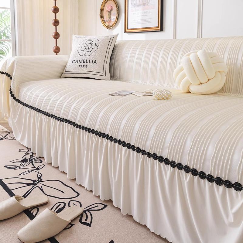 

Summer cool ice silk sofa towel 2025 new model a whole sofa cover non-slip all-inclusive universal cover summer 180*130cm