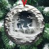 Vibrant Acrylic Car Hanging Decorations And Christmas Tree Ornaments For Festive Spirit