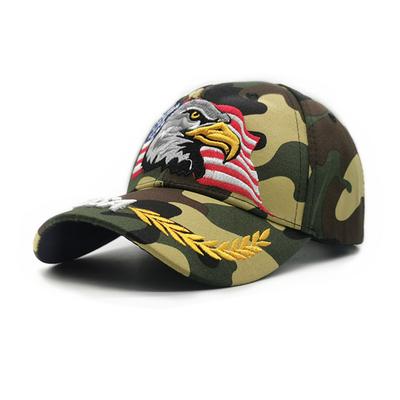 Unisex Usa Eagle Embroidery Baseball Caps Outdoor Adjustable Spring And Autumn Casual Sunscreen Hat