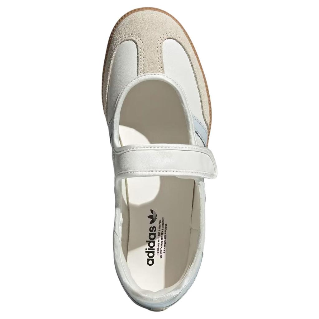 adidas Samba Jane White Halo Blue Gum Women Sneakers Cloud-White Gum-3 JR7339