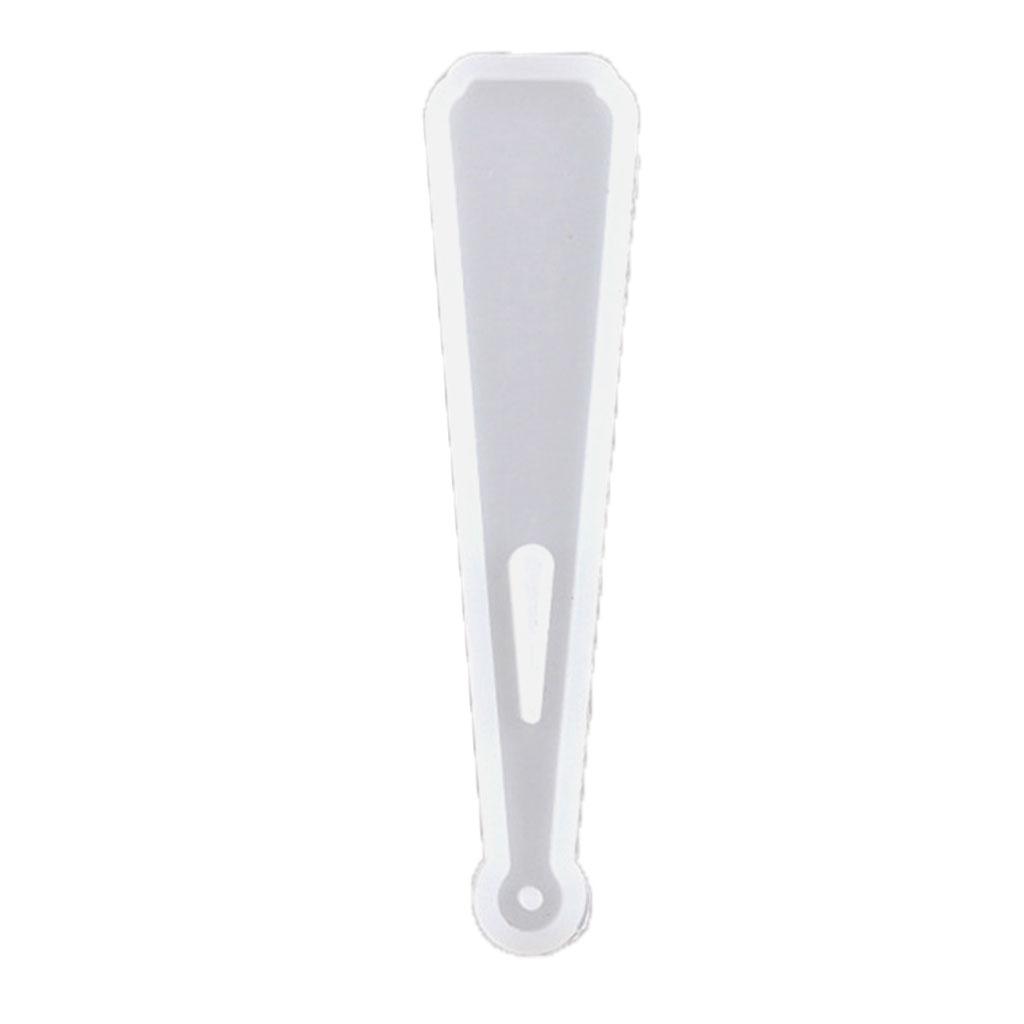 DIY Bookmark Mould Pipa Feather Rectangle Epoxy Resin Casting Mold for Craft Resin Casting Resin Mould Student Gift Tool