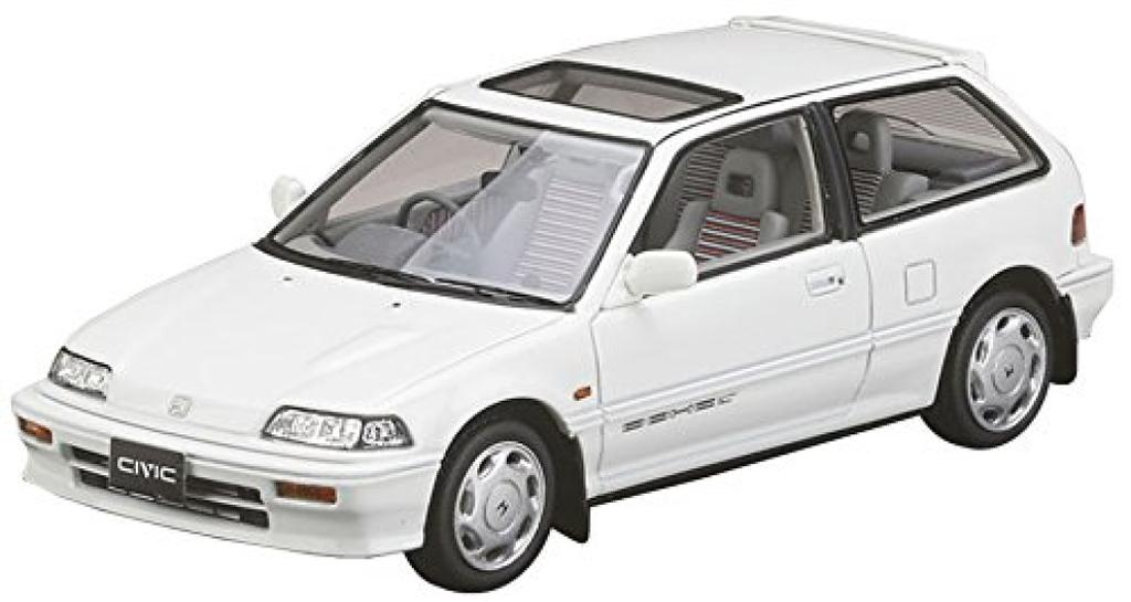 Hobby Japan MARK43 Honda Civic Si New Polar White Finished Model 1/43 (EF3) -