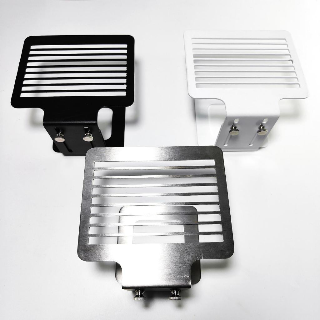 Adjustable Italian Coffee Maker Stand with Electronic Scale – Stainless Steel