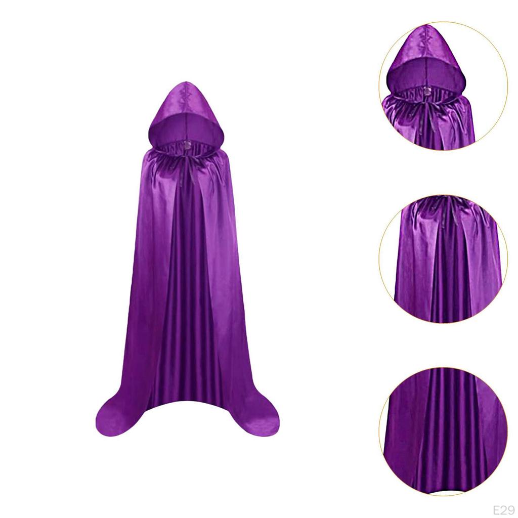 Umhang mit Kapuze für Kinder Halloween-Kostüm und Aufführungen