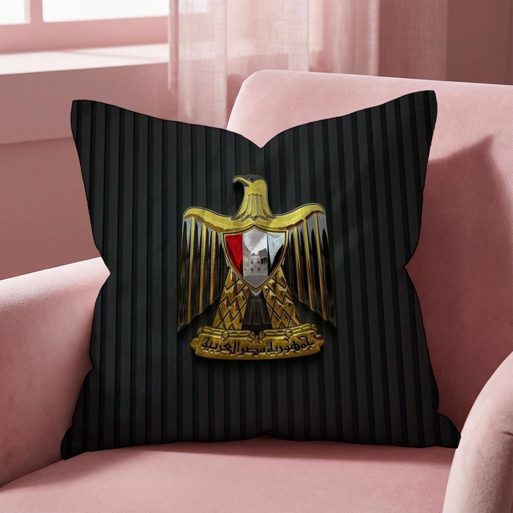 I-Iraqi Iraq National Flag Cushion Cover Multi-Scene Pillow Cover for Home & Car - Reversible, Soft & Durable for Daily Use 30cmx30cm