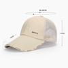 Spring Summer Outdoor Thin Baseball Cap Men's Sunshade Sunscreen Cap Breathable Quick-Drying Cap