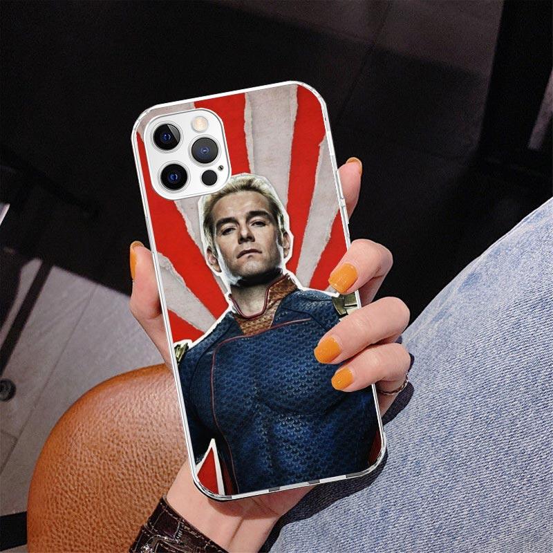 The Boys Homelander TV Phone Case For iPhone 17 Air 16 Pro Max 16E 15 + 14 Plus 11 12 13 Mini 7 8 SE Gift Print Cover Fundas 17