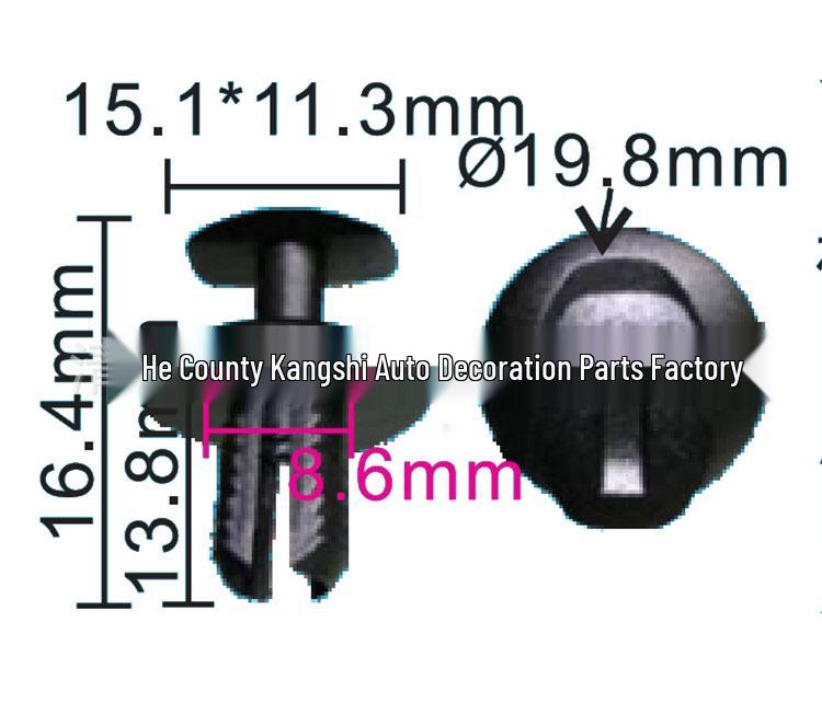 

Compatible Rivet Clip for Mercedes-Benz S-Class, GLE, CLA, CL, ML Trunk Trim Mercedes-Benz