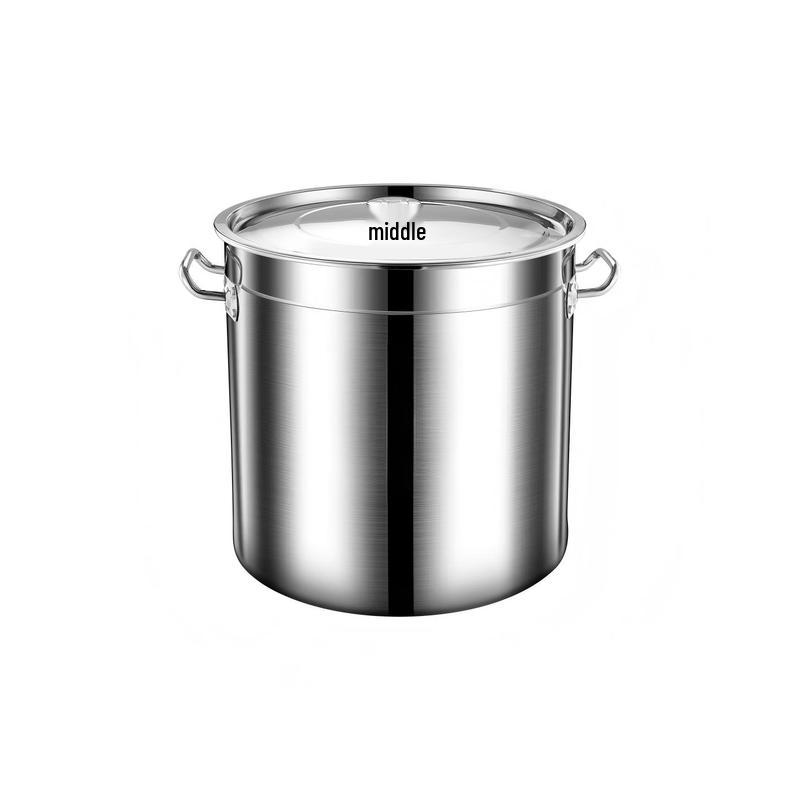 

ZISIZ Stainless Steel Soup Pot with Lid
