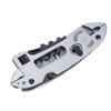 Multitool Wrench 3 Tools Stainless Steel High Hardness Effort Saving Foldable Multitool Pliers for Camping Home Outdoor