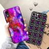 Apple Iphone15 Mobile Phone Case Luxury Color Spider Web Spider Web Mobile Phone Case Hair Painting Anti-Drop Huawei Three