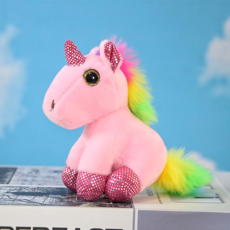 High-Standard-Quality 12Cm High-Quality Candy High-Quality Colour High-Quality Unicorn High-Quality Plush High-Quality Pendant High-Quality Girls