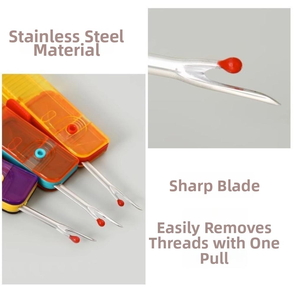 Multifunctional Seam Ripper Tool Steel Thread Remover Hand Sewing Stitch Unpicker Needlework