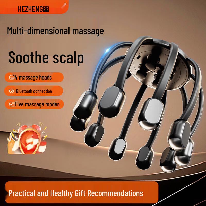 

HEZHENG Wireless Portable Head & Scalp Massager