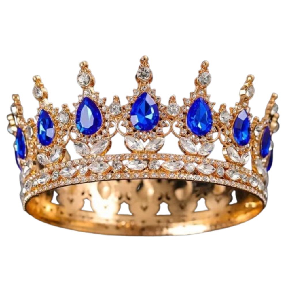 Strass Brautkronen Kuchen Dekorationen Königin Prinzessin Tiara Haar Accessoires